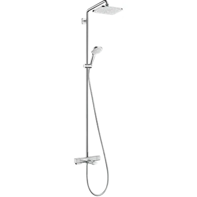 Croma E Showerpipe 280 1jet with bath thermostat