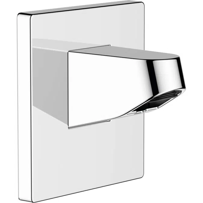 BIM objects - Free download! Pulsify Wall connector for overhead shower ...