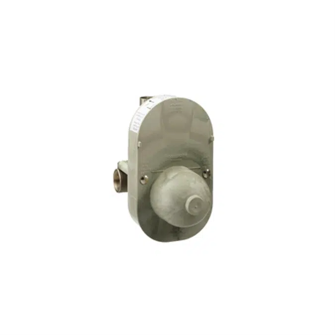 Basic set for single lever bath mixer for concealed installation