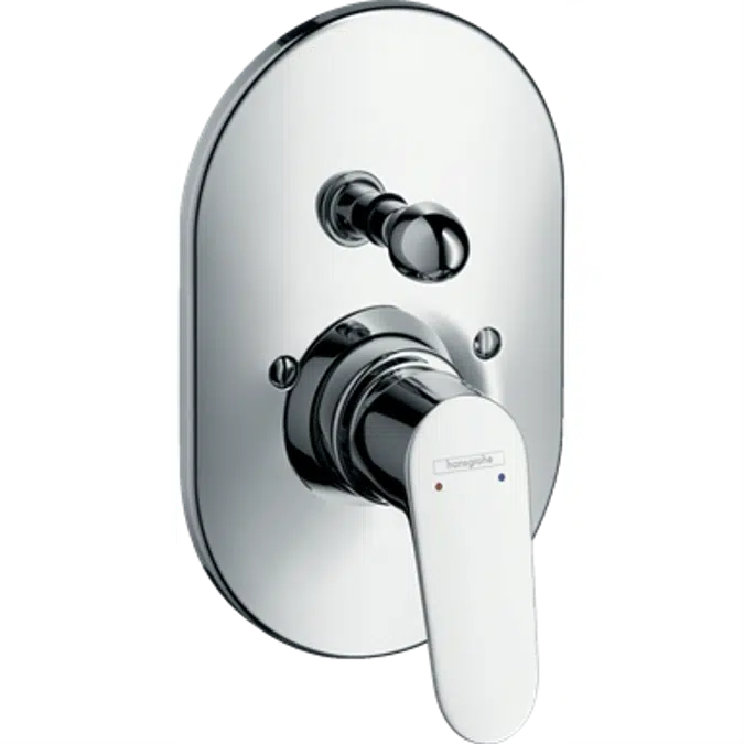 Focus Single lever bath mixer for concealed installation