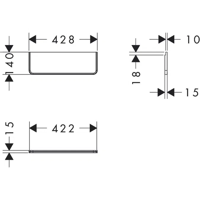 Xelu Q Shelf 140/430