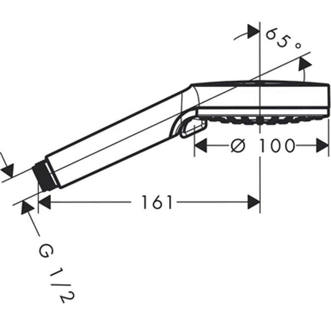 Crometta Handbrause Vario 26330400