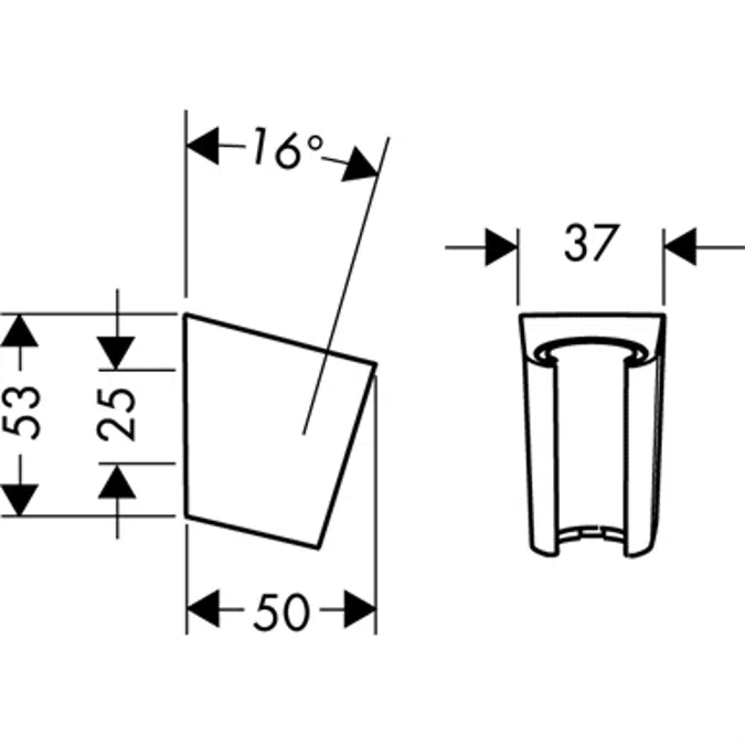 Shower holder Porter S
