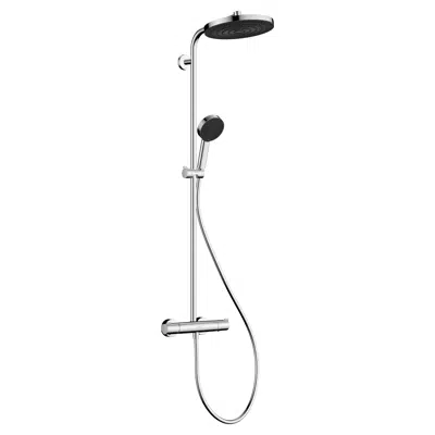 Pulsify S Showerpipe 260 1jet EcoSmart with thermostat için görüntü