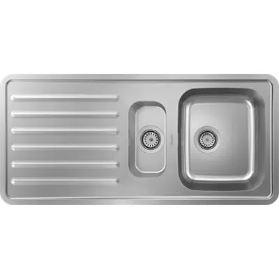 Image for Built-in sink 340/150/400 with drainboard