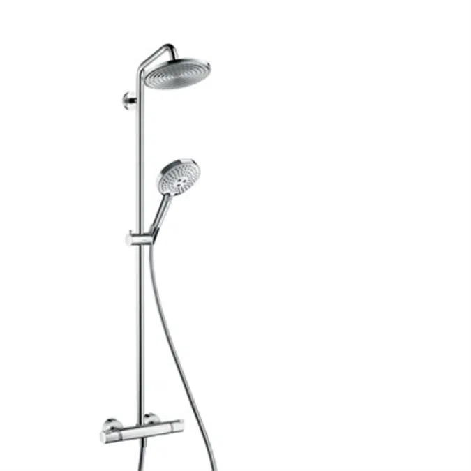 Raindance S Showerpipe 240 1jet EcoSmart 9 l/min with thermostat