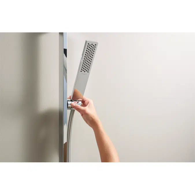 24380XXX Pulsify E Shower set 1jet with shower bar 90 cm