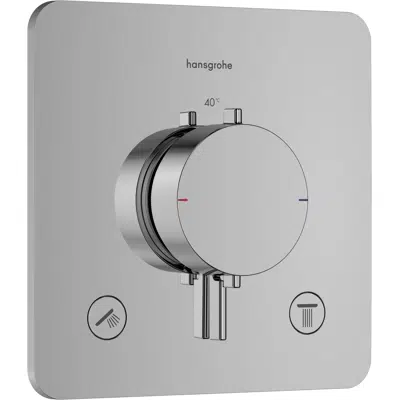 bild för Ecostat Comfort Q Thermostat for concealed installation for 2 functions
