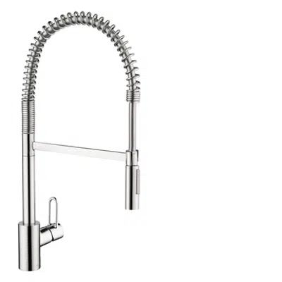 Talis Single lever kitchen mixer 190 Loop with pull-out spray için görüntü