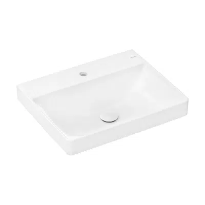 afbeelding voor Xelu Q Washbasin 600/480 with tap hole without overflow, SmartClean