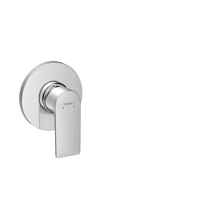 Rebris E Single lever shower mixer for concealed installation