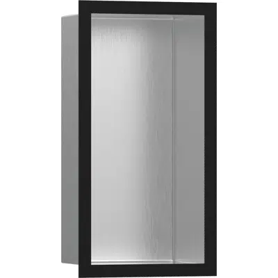 Image for XtraStoris Individual Wall niche Brushed Stainless Steel with design frame 30 x 15 x 10 cm