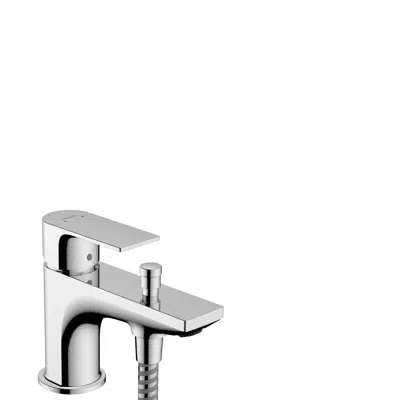 Rebris E Single lever bath and shower mixer Monotrou with 2 flow rates