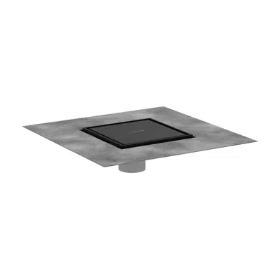 Image for RainDrain Brilliance Complete set point drain 150/150 tileable rear cover