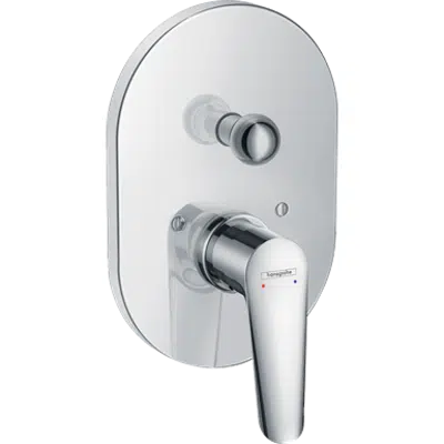 画像 Logis E Single lever bath mixer for concealed installation