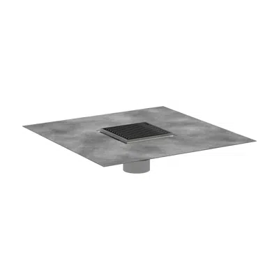 imagen para RainDrain Brilliance Boardwalk Complete set point drain 100/100 with height adjustable frame