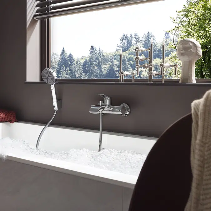 75423XXX Vivenis Single lever bath mixer Original for exposed installation