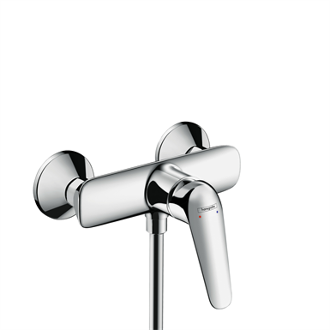 BIM objects Free download! Novus Single lever shower mixer for
