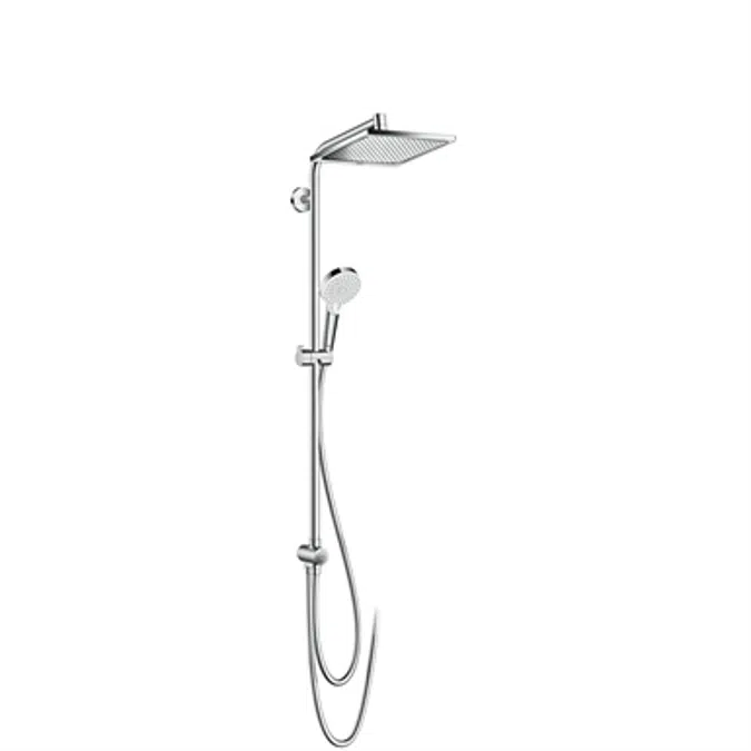 Crometta E Showerpipe 240 1jet EcoSmart 9 l/min Reno