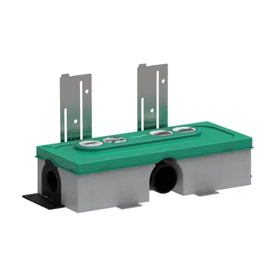 uBox universal Base set for finish sets for vertical installation Nordics图像