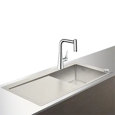 Sink combi 450 Select with drainboard için görüntü