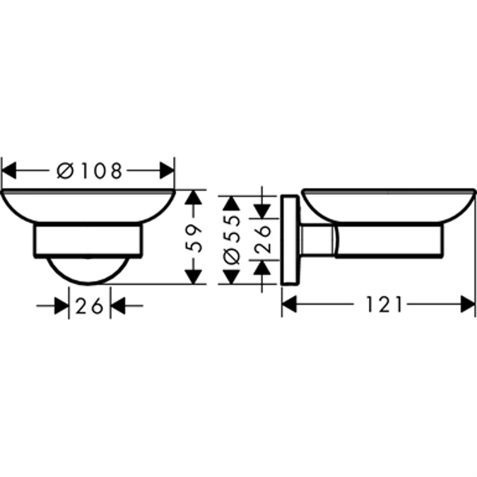 Logis Universal Soap dish