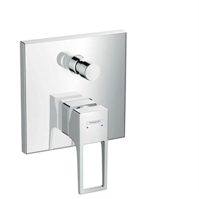 Metropol Single lever bath mixer for concealed installation with loop handle