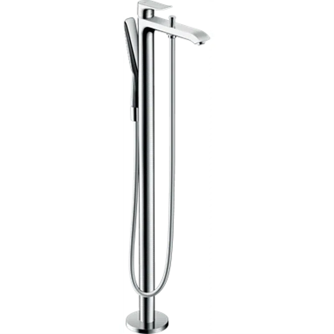 Metris Single lever bath mixer floor-standing