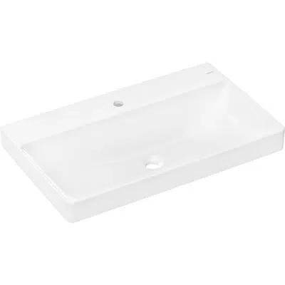 60318XXX Xelu Q Wash basin 800/480 with tap hole without overflow 이미지