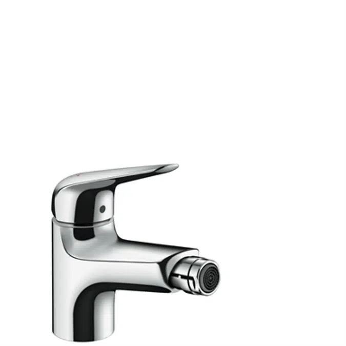 Bim Objects - Free Download! Novus Single Lever Bidet Mixer 70 With 2 