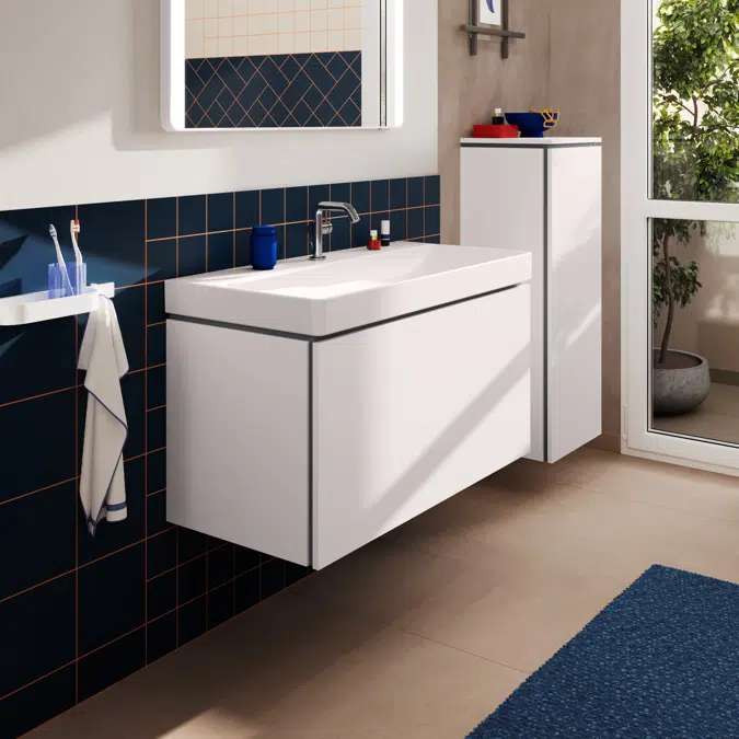 54261XXX Xilesa E Vanity unit 980/470 with 1 drawer for wash basin