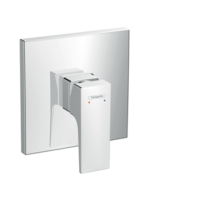Metropol Single lever shower mixer for concealed installation with lever handle 32565000 için görüntü