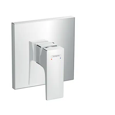 billede til Metropol Single lever shower mixer for concealed installation with lever handle