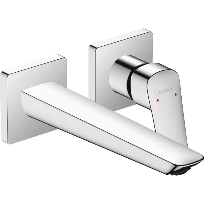 BIM objects - Free download! Logis Single lever basin mixer for ...