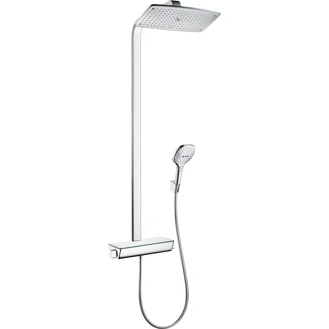 Raindance E Showerpipe 360 1jet with thermostat Nordic-DZR