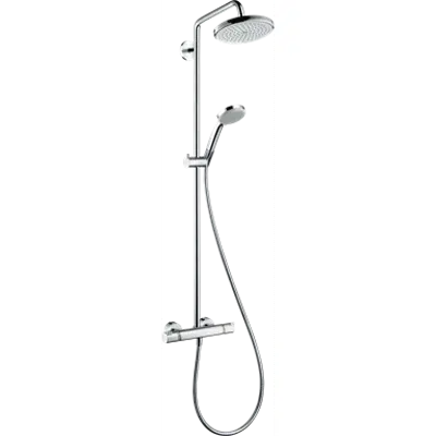 Croma Showerpipe 220 1jet with thermostat