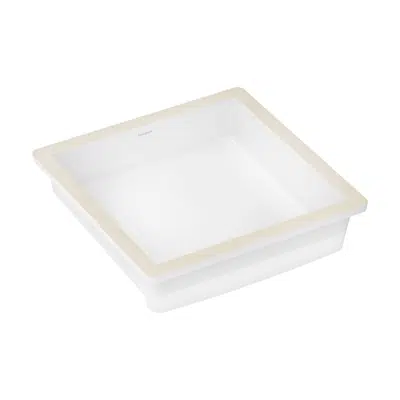 Image for Xuniva Evo E Undercounter basin 400/400 without tap hole and overflow, SmartClean,