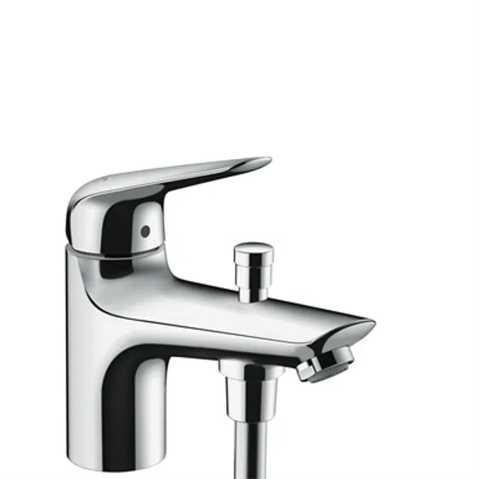 BIM objects Free download! Novus Single lever bath and shower mixer