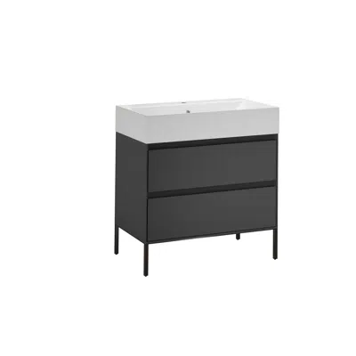 Imagem para CubeStack Vanity unit for furniture washbasin 800/500}