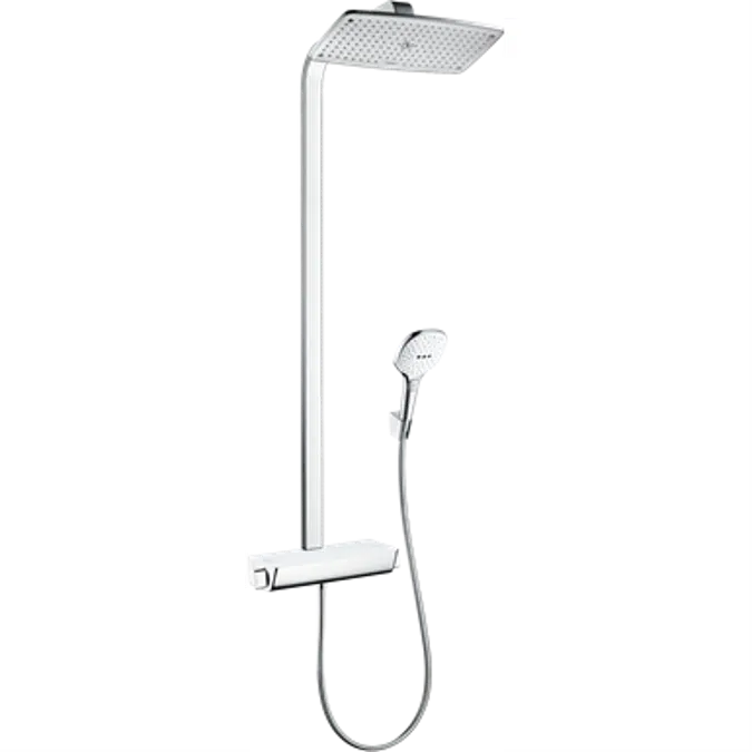 Raindance E Showerpipe 360 1jet EcoSmart 9 l/min with thermostat
