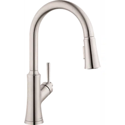 Image for Joleena Single lever kitchen mixer 15 7/8", pull-out spray, 2jet