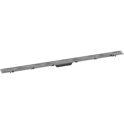 RainDrain Rock Linear shower drain 120 cm tileable with cuttable extensions