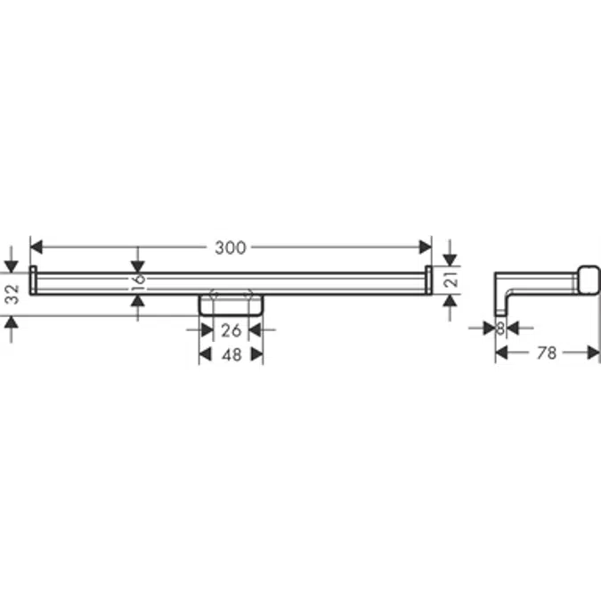 AddStoris Double roll holder