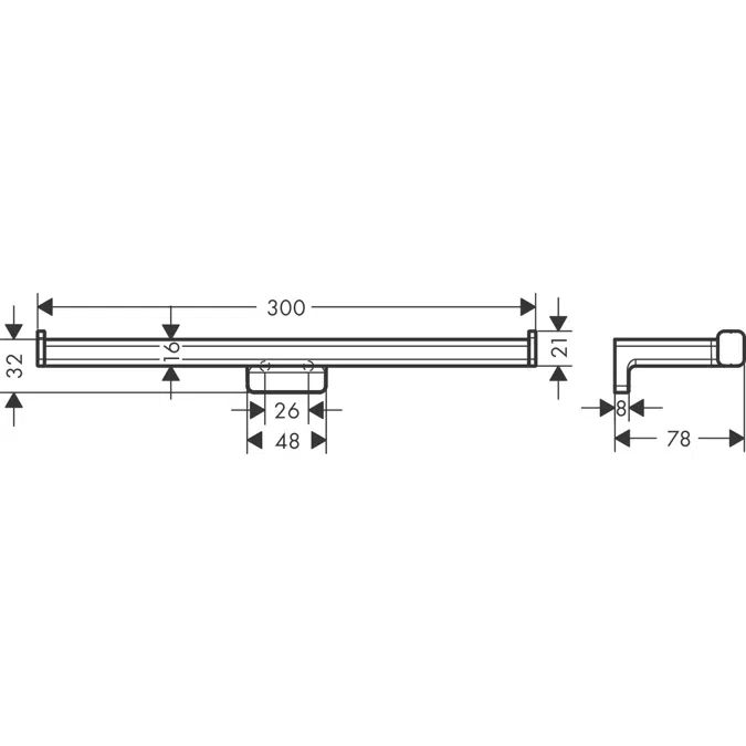 41748XXX AddStoris Doppelpapierrollenhalter