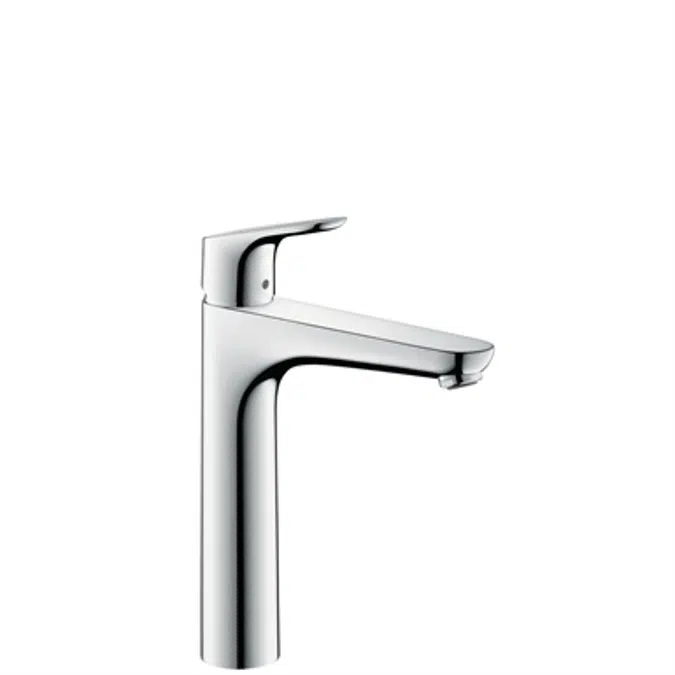 Focus Single lever basin mixer 190 with pop-up waste set