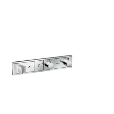 Image for RainSelect Thermostat for concealed installation for 2 functions with integrated shower holder