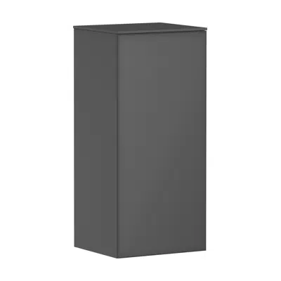 Image for Xevolos E Mid-height cabinet Slate Matt Grey 400/360, door hinge left
