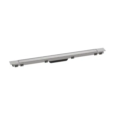 RainDrain Match Plus Finish set shower drain 900 with height adjustable frame图像