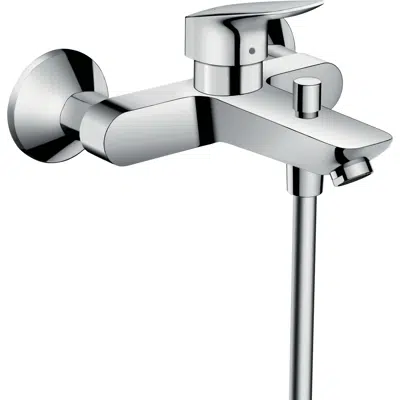 画像 Logis Single lever bath mixer for exposed installation DZR