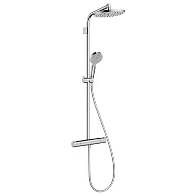 Vernis Blend Showerpipe 200 1jet with thermostat 160cc Varia Schweden